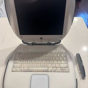 Apple iBook G3 Clamshell (Graphite) - FOR PARTS OR REPAIR - Vintage Collectible